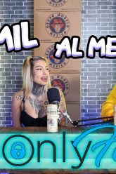 Lalo Elizarras e Ivan Mendoza entrevistan a una chica del OnlyFans en su programa el deposito